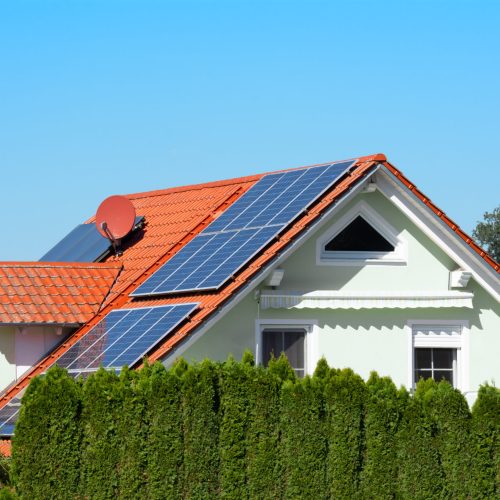 House with Photovoltaic System